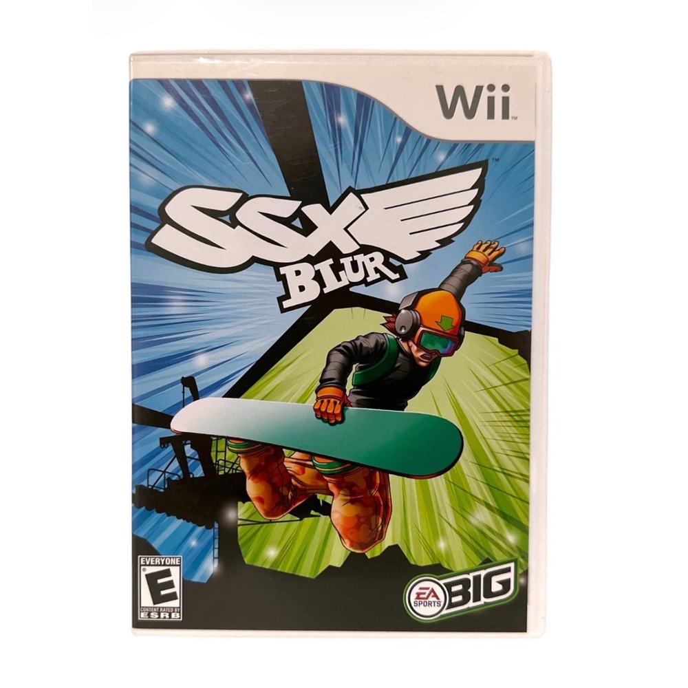 SSX Blur Nintendo Wii Complete CIB w/ Manual Tested EA Sports BIG 2007